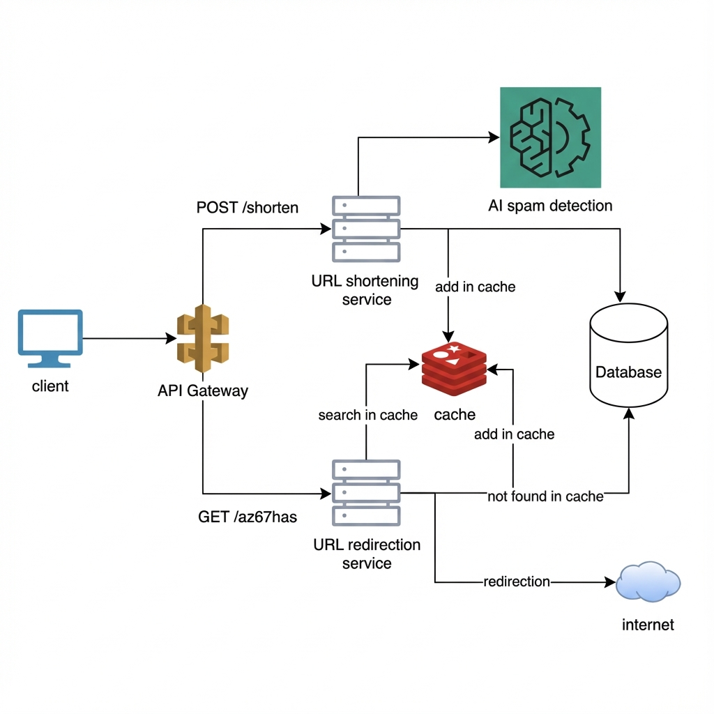Designing a Scalable URL Shortener (TinyURL)