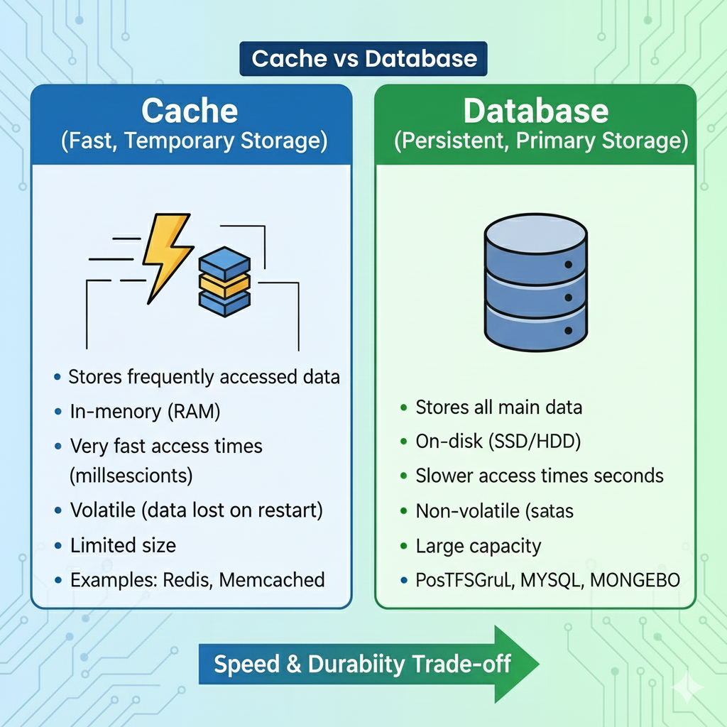 Caching, Databases & Storage Basics