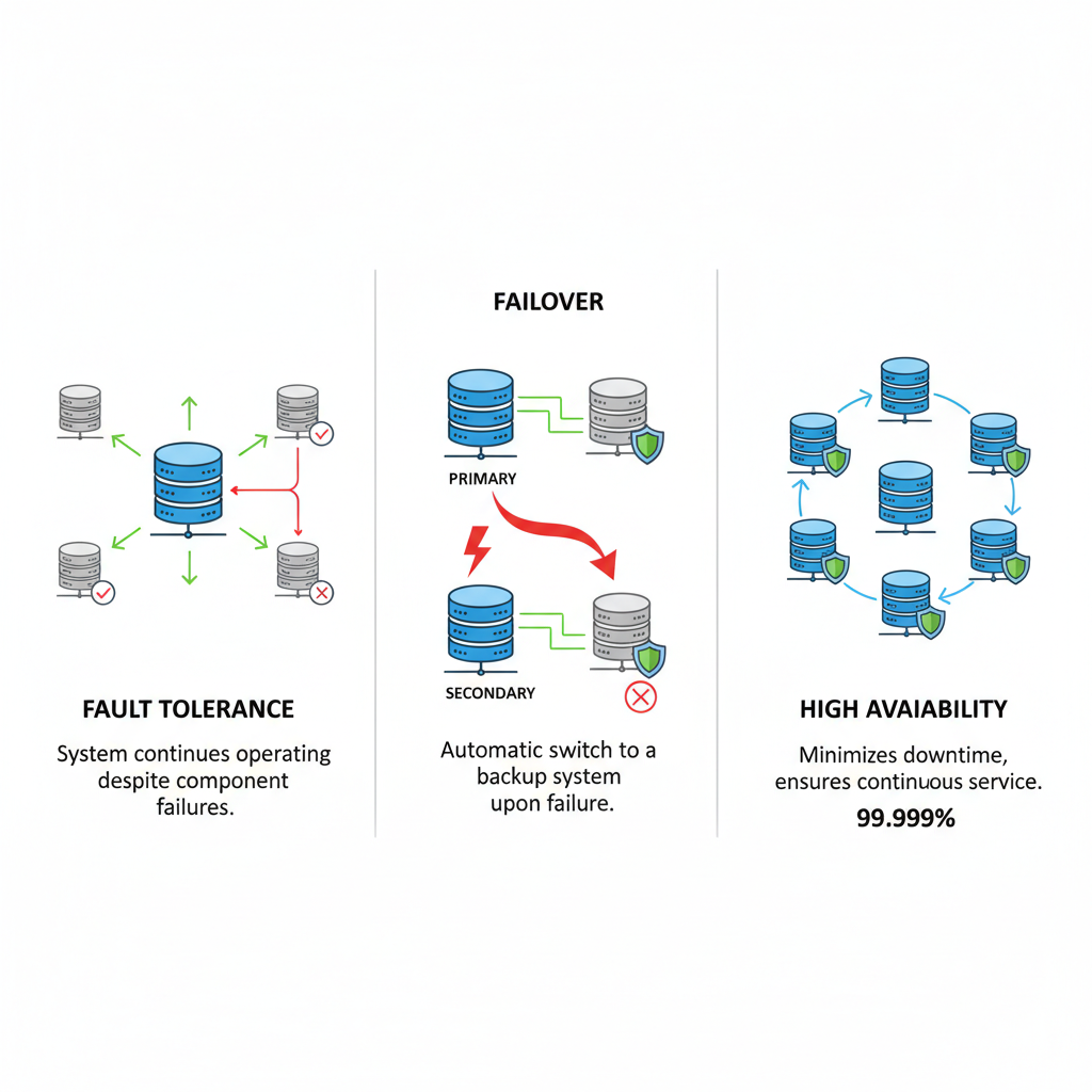 Fault Tolerance, Failover & High Availability